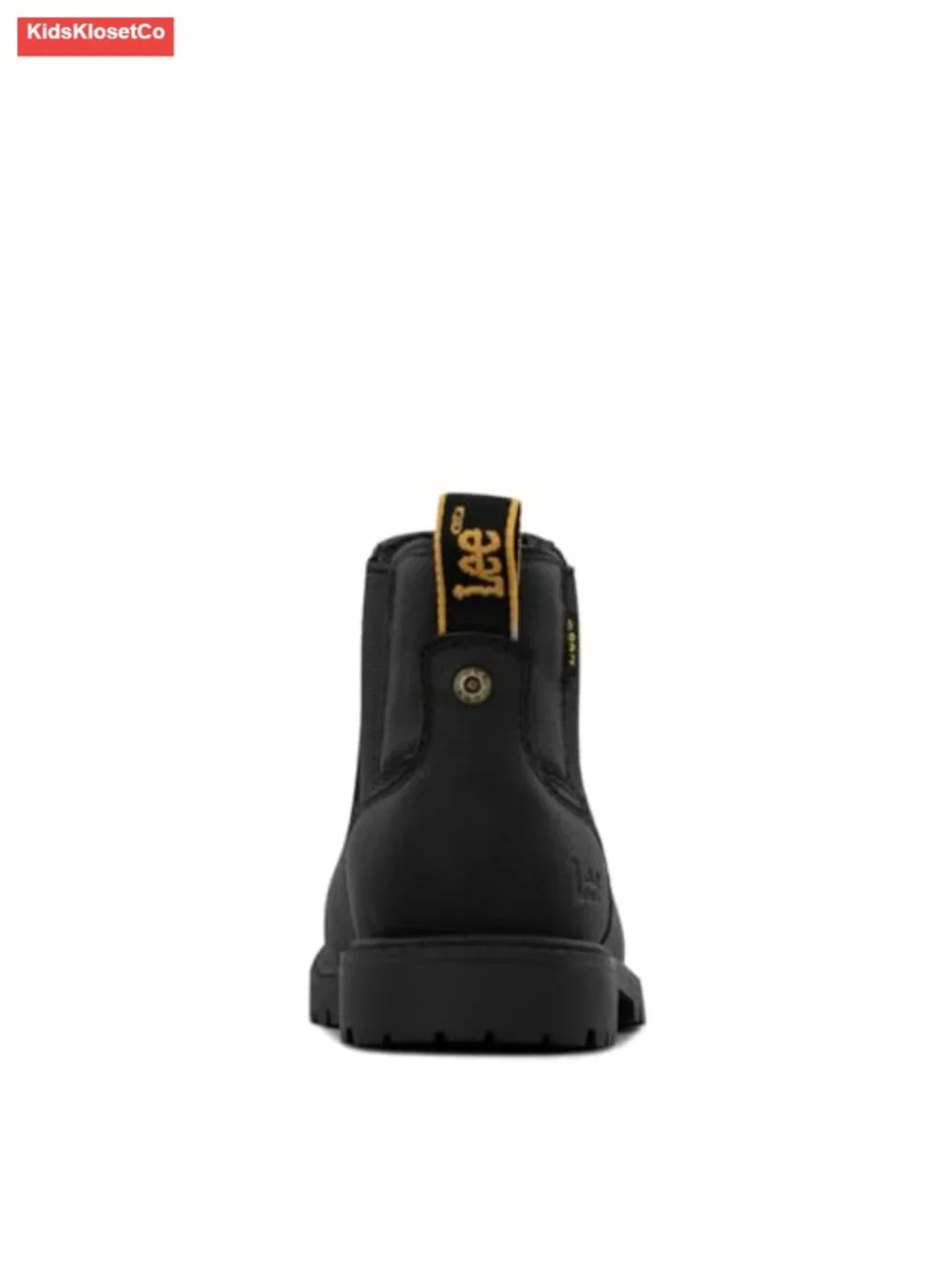 Boys Faux Leather Chelsea Boots with Padded Insole & Easy Pull On